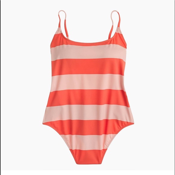 J Crew Playa Striped Swim Suit NWT Last One in XS! - Picture 2 of 4